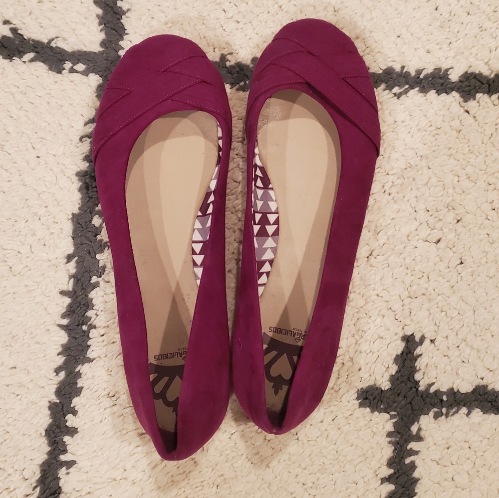Never Worn Fergalicious Flats